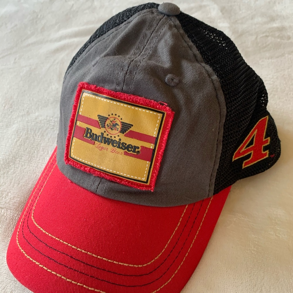 Budweiser kevin harvick hat mesh